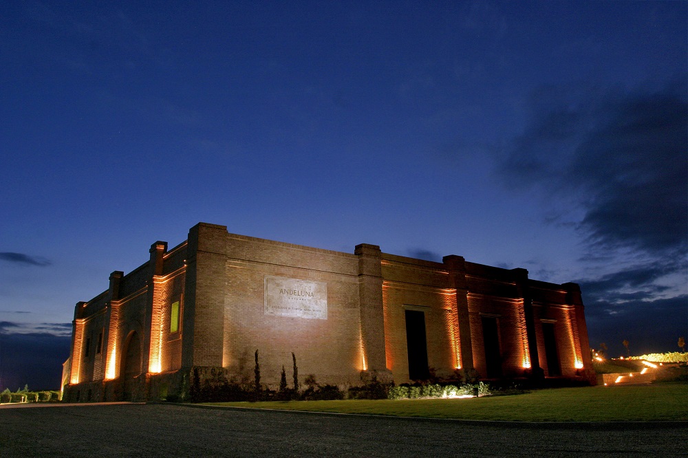 Bodega Andeluna in der Nacht