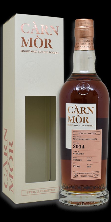 Càrn Mòr Strictly Ltd Miltonduff 2014 47,5%vol 9y