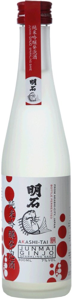 Junmai Ginjo Sparkling Sake 7%vol