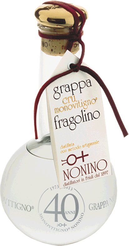 Grappa Di Fragolino Cru Monovitigno