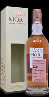 Càrn Mòr Strictly Ltd Miltonduff 2011 47,5%vol 12y