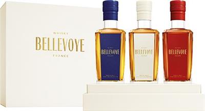 Bellevoye Trio 3x0,2l Whisky aus Frankreich